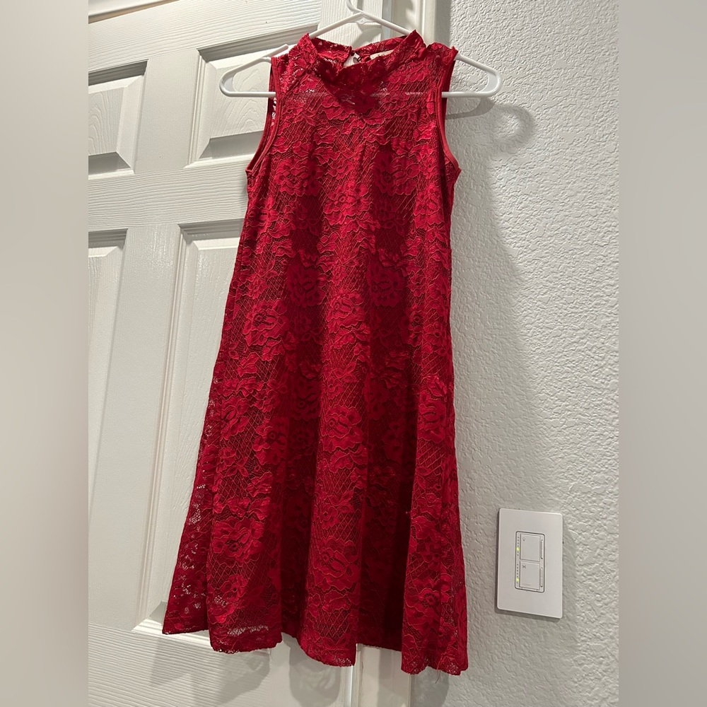 High neck liberty love lace dress!
